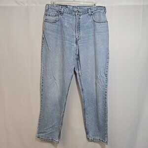 VTG Levi’s 570 Mens 36/32 (Real 38/32) Blue Denim Baggy Tapered Skater Y2K 90s